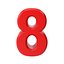 Rote Nummer 8