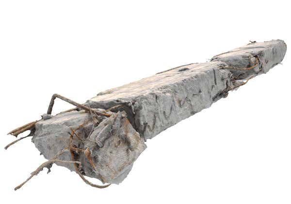 3D model Concrete Rubble1