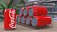 Dispensador de latas de coca cola de plástico