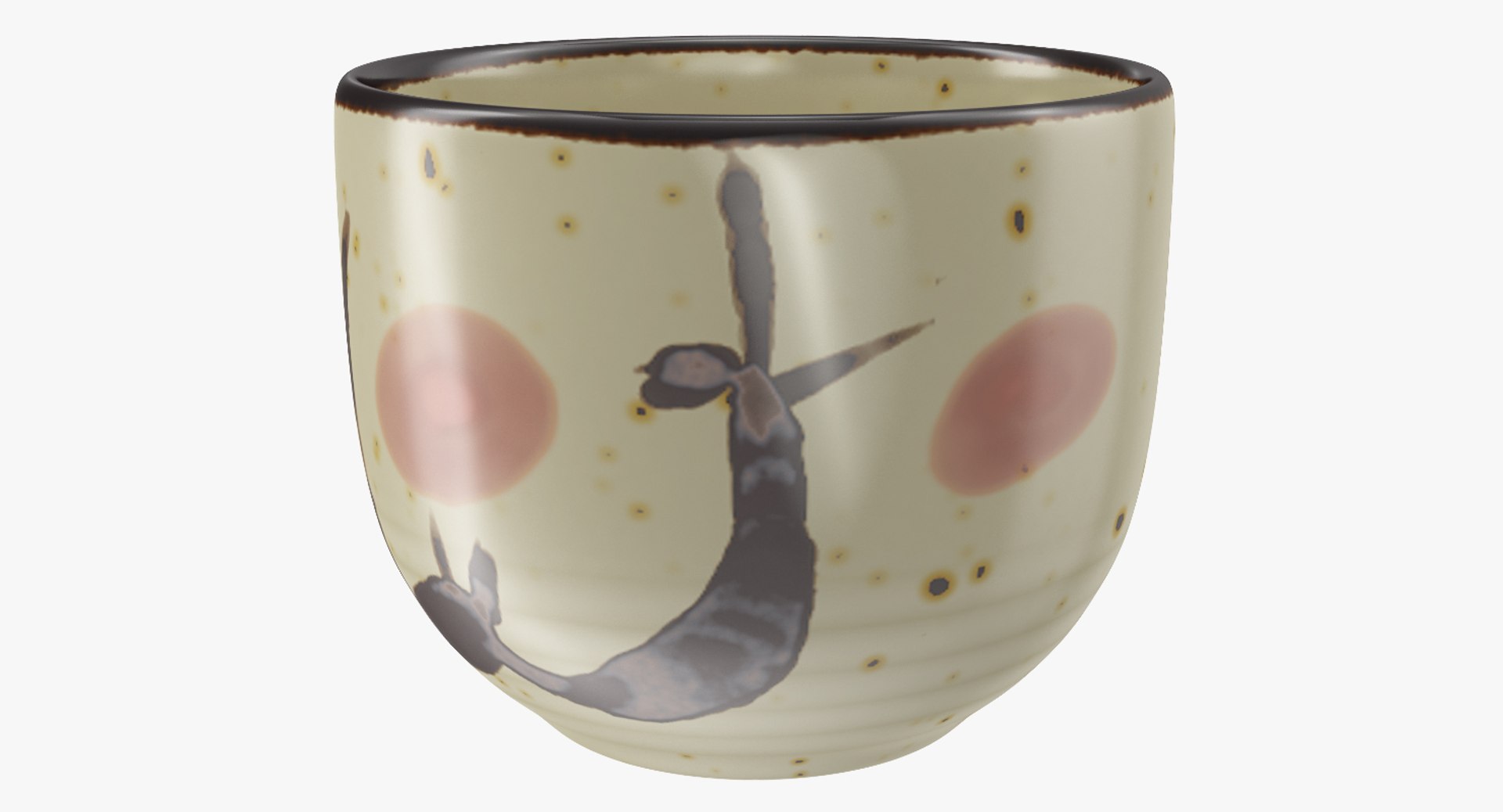 Japanese Cup 3D Model 3D model preview