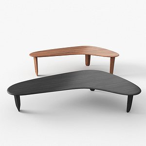 ZEITRAUM KUYU Coffee Table Freeform Shape 3D model