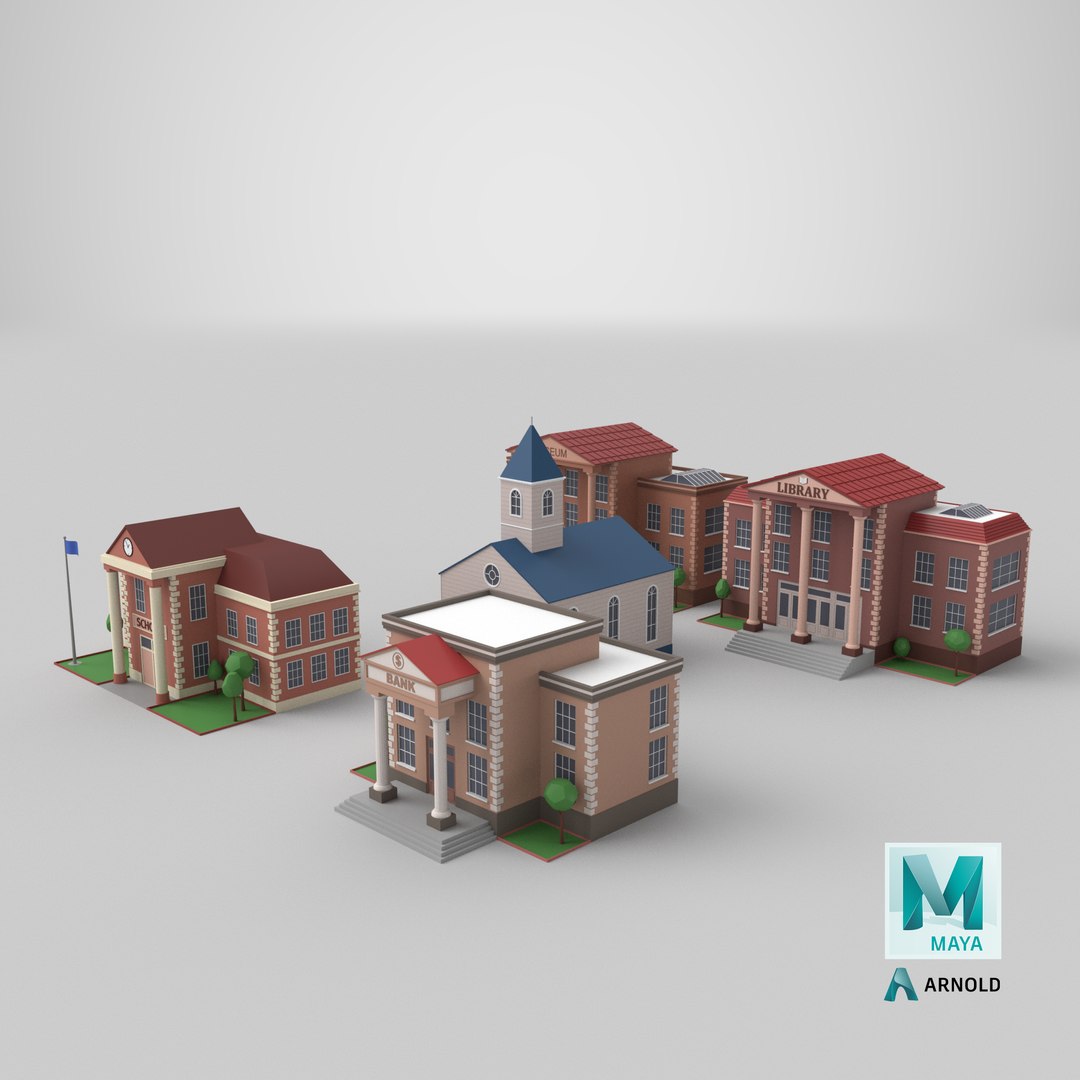 Low Poly Buildings Collection 6 3D https://p.turbosquid.com/ts-thumb/vA/5KS09O/sj/stemcell_maya_arnold_render/png/1664385436/1920x1080/fit_q87/d55f1fd4caf0160d98a8b076bd3329fa118b3465/stemcell_maya_arnold_render.jpg