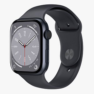 Apple Watch 8 Aluminum Case with Sport Band model