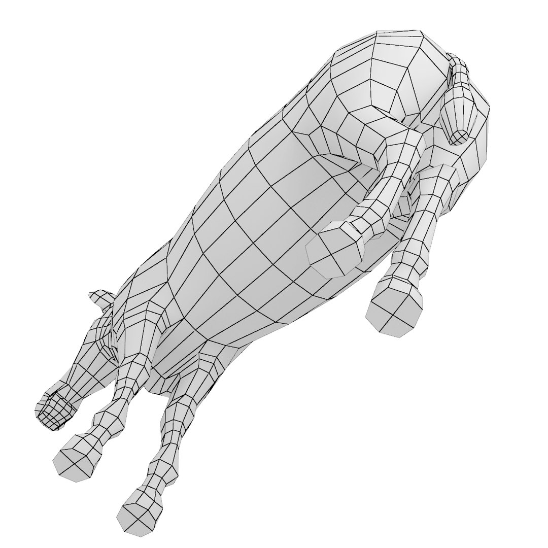 Zebra Animal Base Mesh 3D Model - TurboSquid 2213413