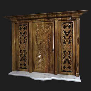 3D Entrance Door 2 model