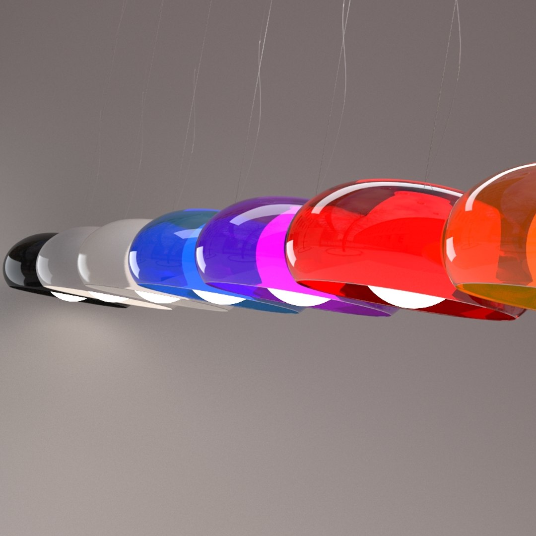 3d Balun Pendant Light Model