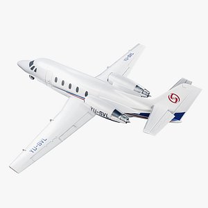 3D model Cessna Citation XLS Private Jet