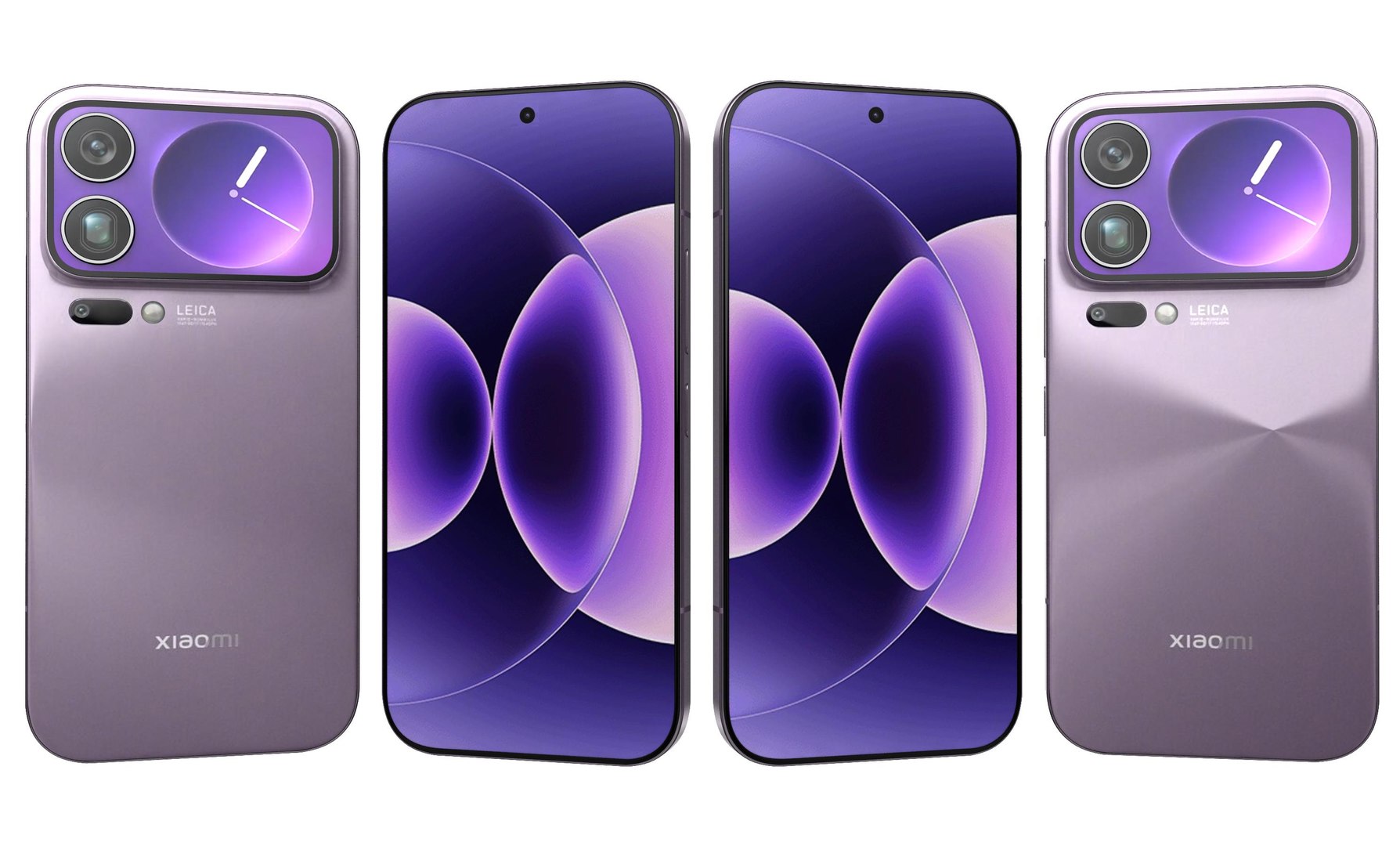 Xiaomi 17 Pro Max Purple 3D Model - TurboSquid 2468290