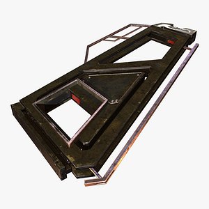 3D wing frame model