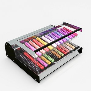 3D Macarons Display LB16 model
