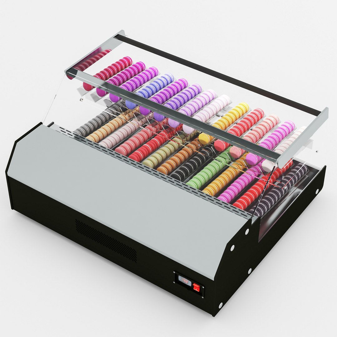 3D Macarons Display LB16 Model - TurboSquid 2048901