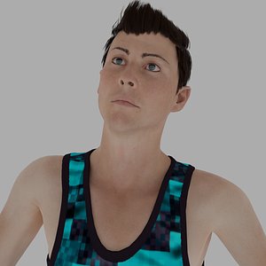 male character model