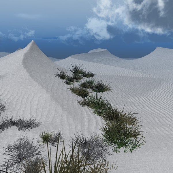 vue sand dunes white gold