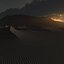 White & Gold Sand Desert