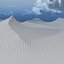 White & Gold Sand Desert