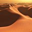 White & Gold Sand Desert