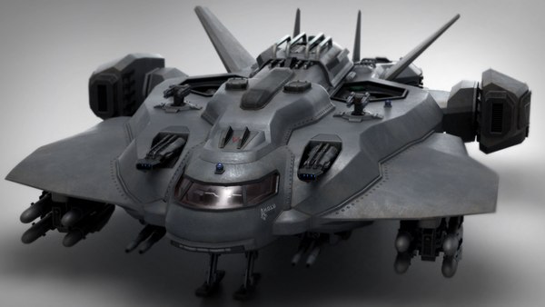 Science-fiction-dropship 3d-modell - Turbosquid 1542499