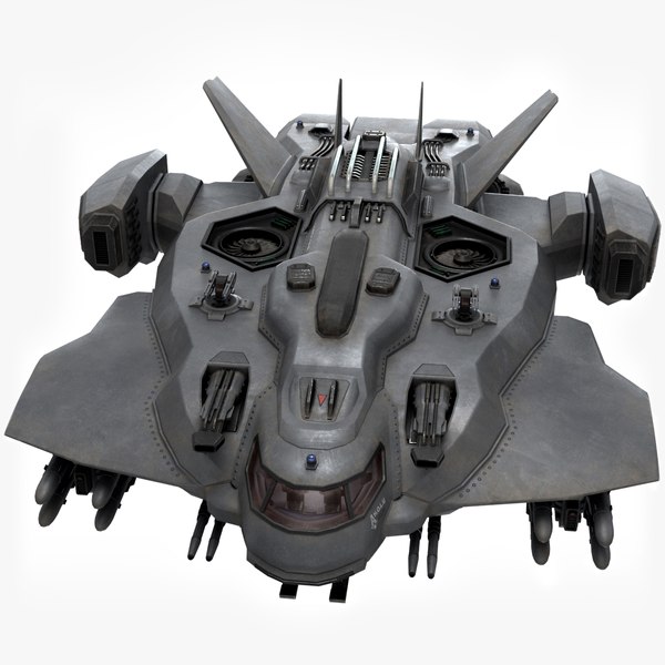 Science-Fiction-Dropship 3D-Modell - TurboSquid 1542499