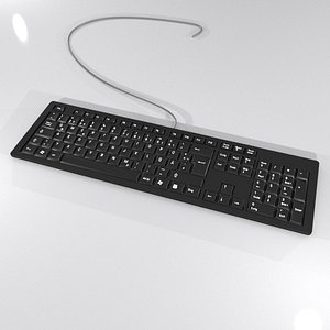 keyboard desktop 3d max
