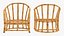 Poltrona de bambu vintage