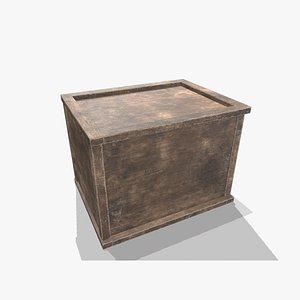 Medieval Market V1 Wooden Basket 3 3D