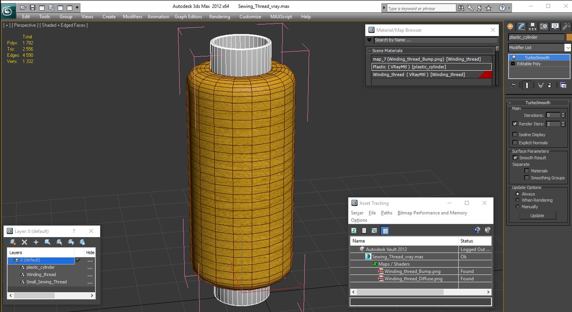 Sewing Thread 3D Model - TurboSquid 1407598