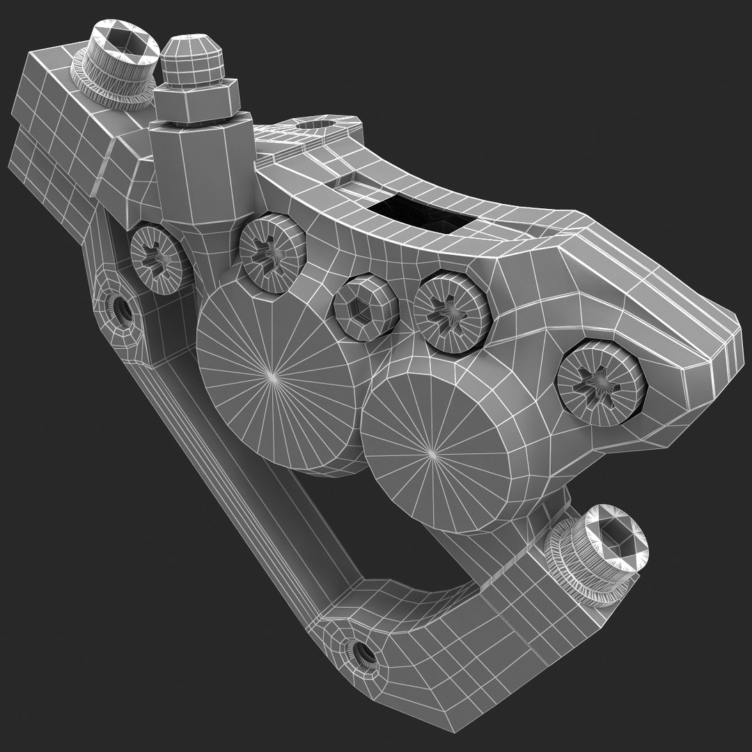 3d Bicycle Brake Caliper Shimano Model