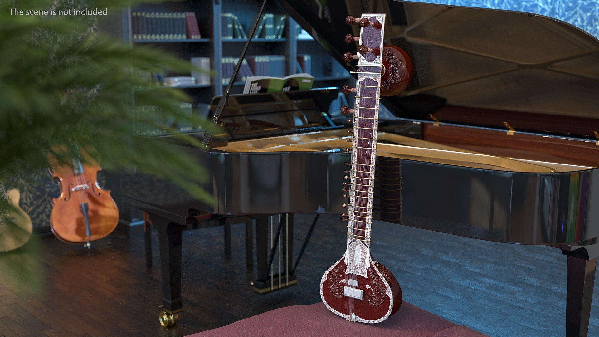 sitar indian classical musical instrument 3D model https://p.turbosquid.com/ts-thumb/vB/L0X8Qc/cYIko9fq/sitarindianclassicalmusicalinstrumentvray3dmodel002/jpg/1603861435/1920x1080/fit_q87/ef5ef4a17b3c550235ba6436bbd909d705a88cc4/sitarindianclassicalmusicalinstrumentvray3dmodel002.jpg