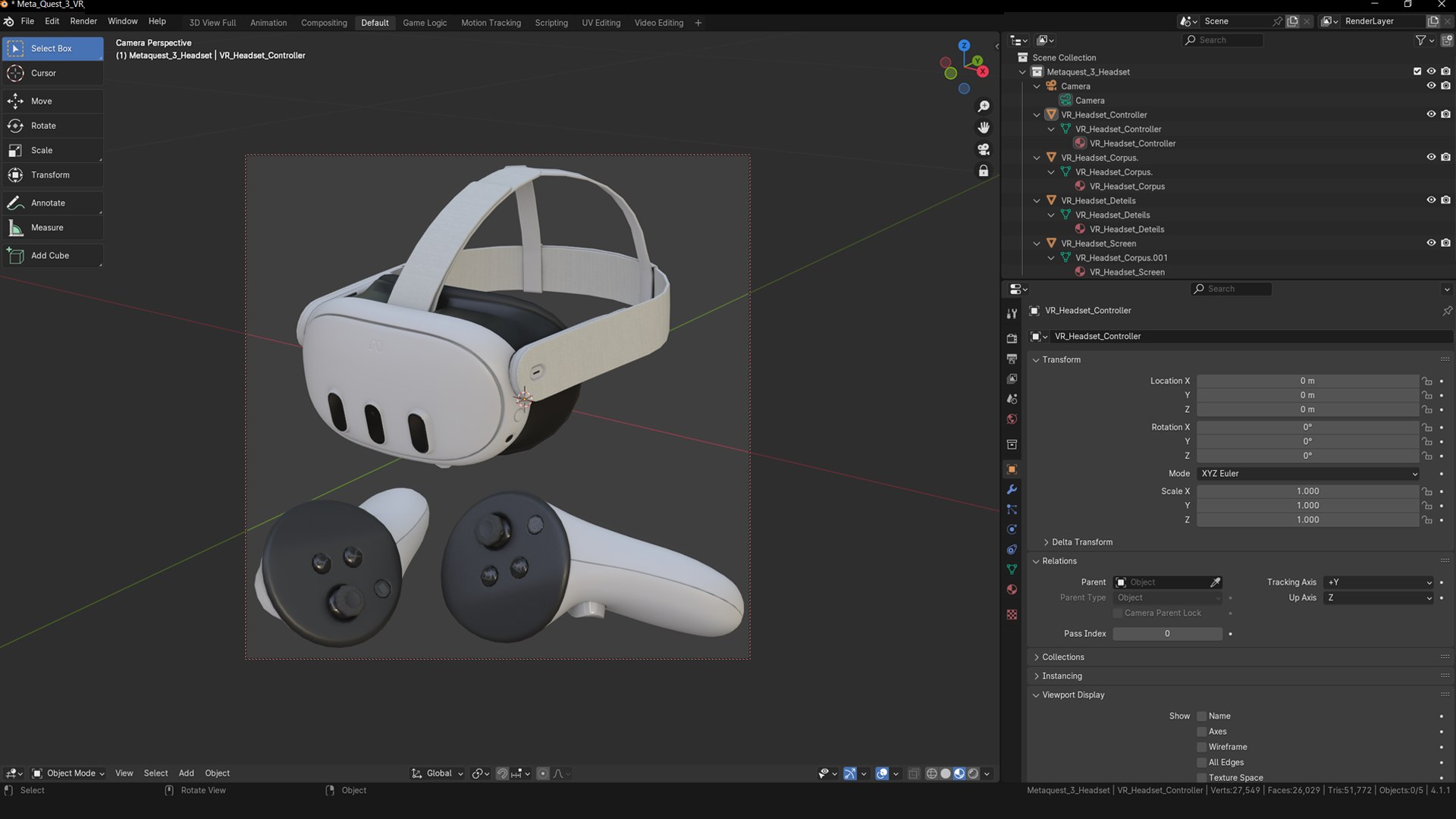 Meta Quest 3 VR Headset With Joysticks PBR model https://p.turbosquid.com/ts-thumb/vB/S0hLwe/92/scrblend/png/1719136494/1920x1080/fit_q87/eea29c032b0751ae2580ced300d5c7110efa3924/scrblend.jpg
