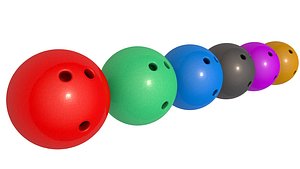 3D model Bowling Balls