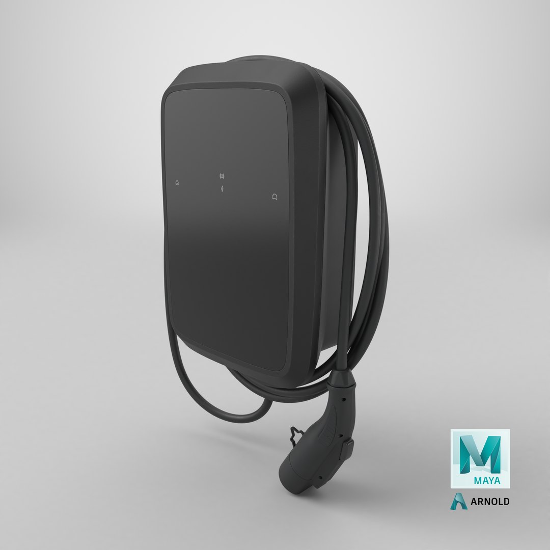 Electric Vehicle Wall Charger 3D https://p.turbosquid.com/ts-thumb/vB/XbdVUs/QO/stemcell_maya_arnold_render/png/1770375036/1920x1080/fit_q87/079ad860141b8385af92334027705e5b254bf512/stemcell_maya_arnold_render.jpg