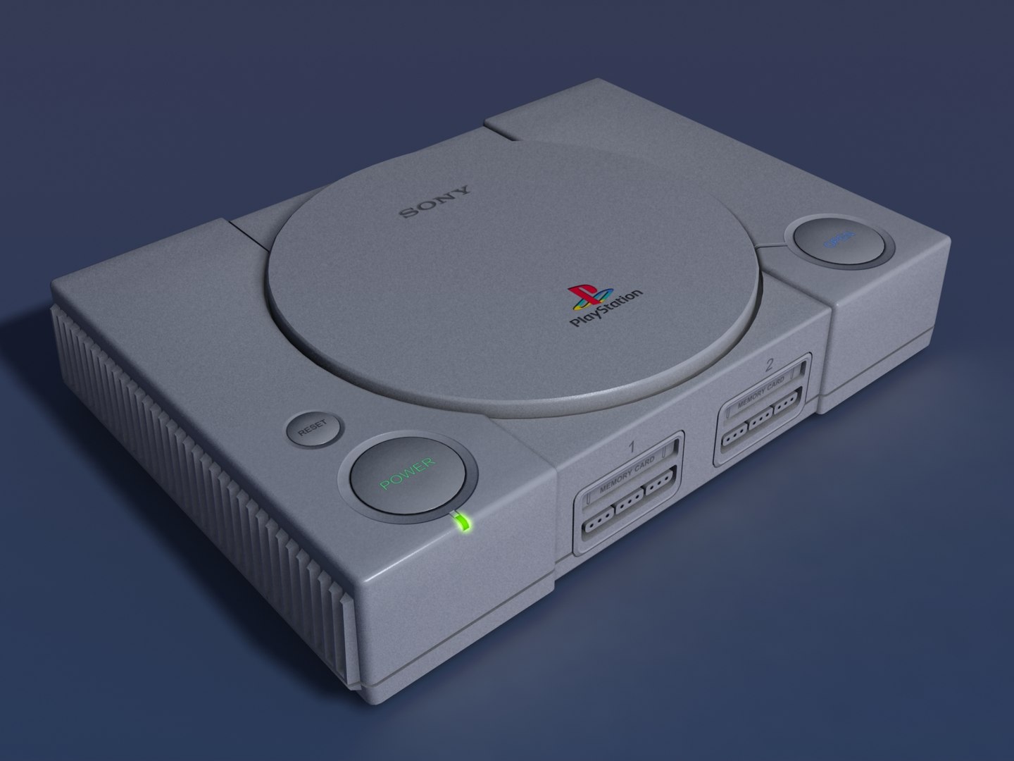 3d Model Of Playstation 1