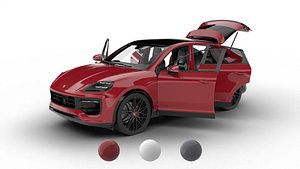 Porsche Cayenne Coupe GTS 2026 HQ 3d model 3D model
