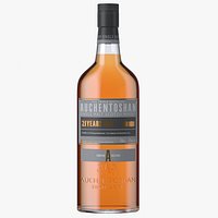 Auchentoshan 21 Years Old Whisky Bottle