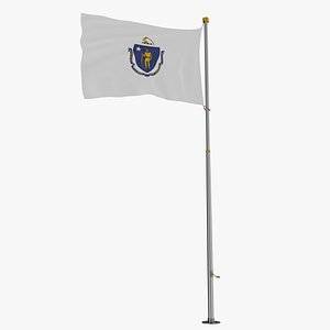Pole Flag Massachusetts