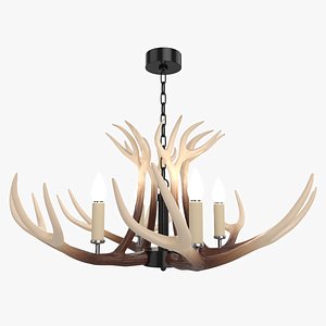 Antler Chandelier Pendant Light