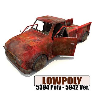 Lowpoly Pickup05