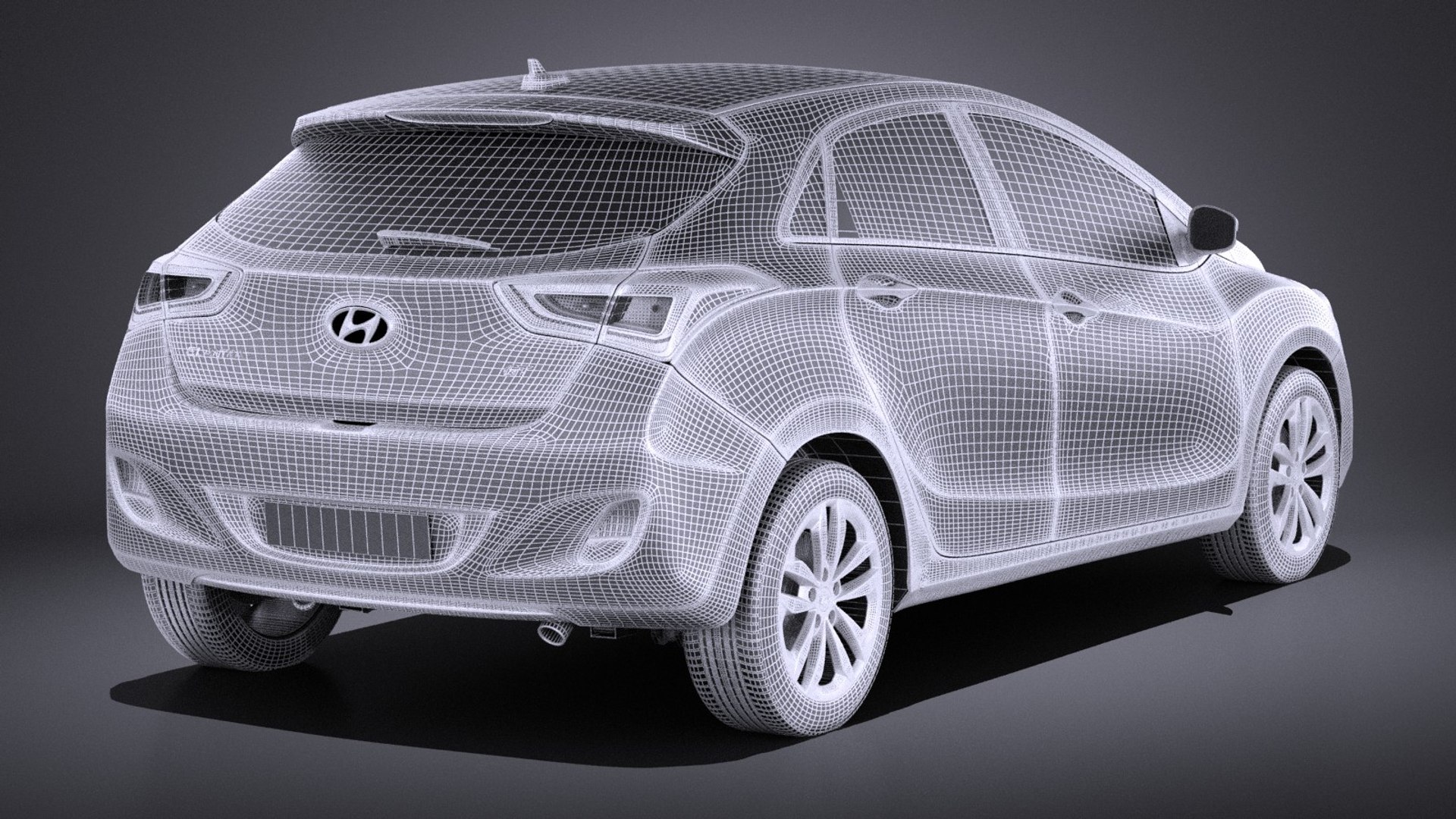 3d Hyundai Gt 2017 Model