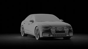 Audi S6 Sedan C8 2019 3D model