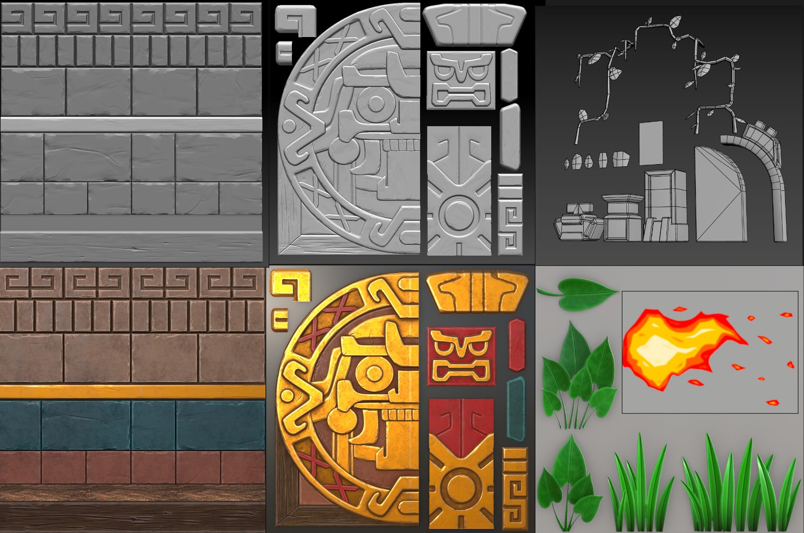 3D Stylized PrecolumbianAztec Gate Model Low-poly 3D model model https://p.turbosquid.com/ts-thumb/vB/sQhUOl/zm/composition/png/1779128519/1920x1080/fit_q87/065e497f39ad979ca431fdcf8e8bb75dab8fbac8/composition.jpg