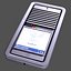intercom led 3d model