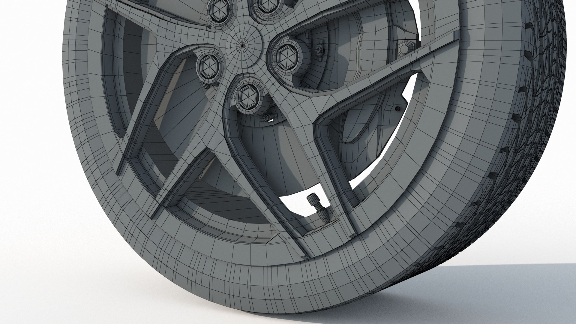 Wheel Rim Tire 01 3D TurboSquid 1938494