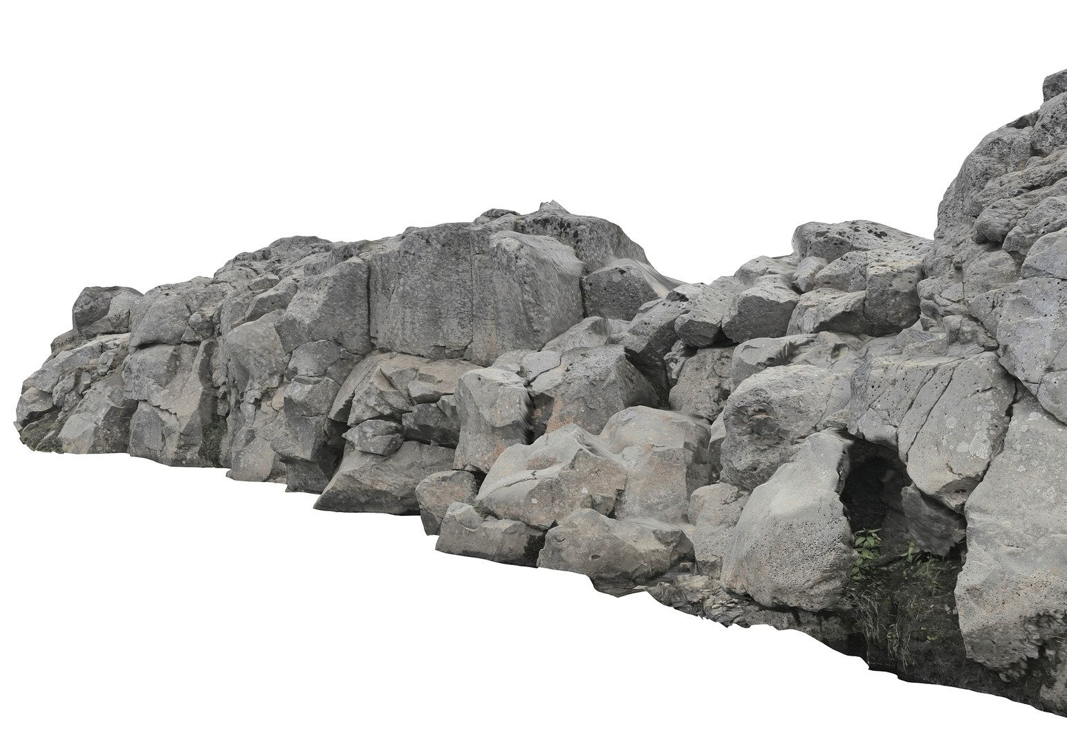 3D iceland basalt cliff - TurboSquid 1606455