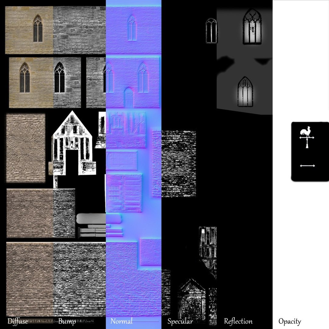 3d model st james church