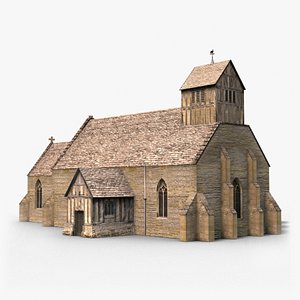 3d model st james church