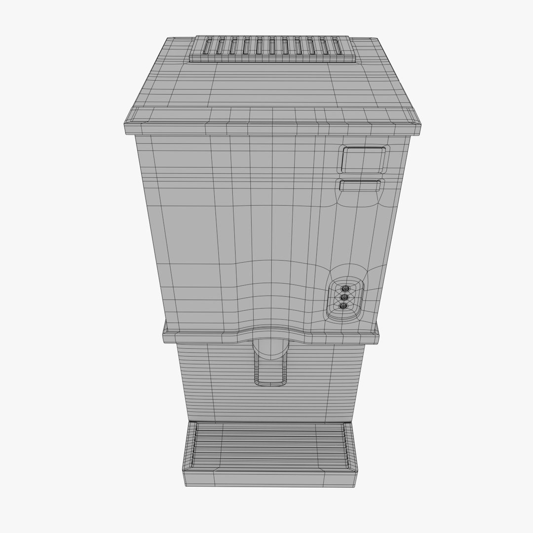 Water Dispenser 3d Model