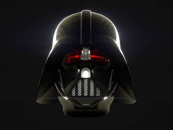 Casque Dark Vador Star Wars 4D build