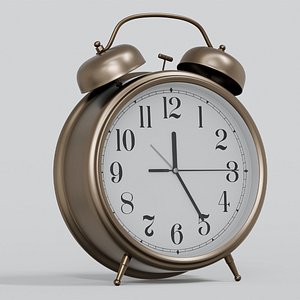 Alarm Clock 02 3D model