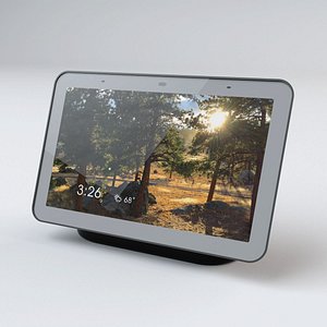 3D google nest hub model