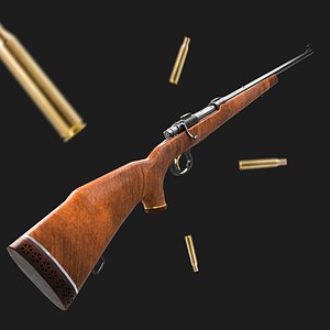 winchester rifle 3D